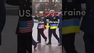 Countries That Support Ukraine VS Countries That Support Russia #shorts