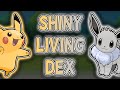 Shiny Living Dex! Pokemon Let's Go Pikachu And Let's Go Eevee