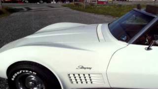 1972 white corvette t top