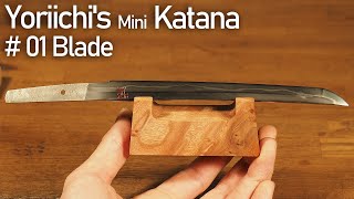 継国縁壱のミニチュア日輪刀を作ってみた。# 刀身 / Making Yoriichi's Mini Katana from [Demon Slayer] # Blade