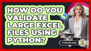 How Do You Validate Large Excel Files Using Python? - Python Code School