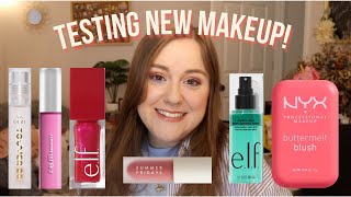 TESTING NEW MAKEUP FROM SEPHORA, ULTA, & TJ MAXX!