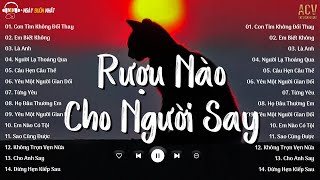 Con Tim Không Đổi Thay - Rượu Nào Dành Cho Người Say, Em Biết Không | Nhạc Trẻ Nhẹ Nhàng Hay 2024