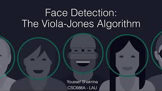 The Viola-Jones Algorithm