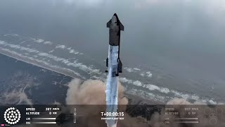 Starship Flight 4 From Launch to Booster Ocean First Time Landing - Complete