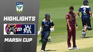 Queensland v Victoria | Marsh One-Day Cup 2023-24