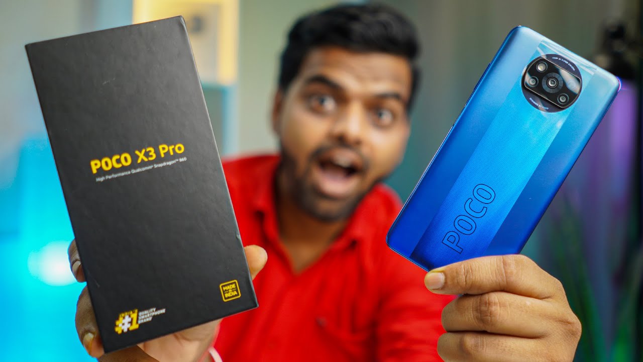 Poco X3 Pro Unboxing 😍 Best Phone Under 20000 For Pubg 😍 SD860 Killer ...