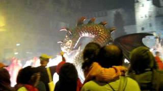 Fire Dragon at Corre Foc - Festival La Merce