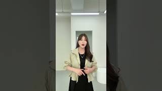 행복여/뮤즈 스트링 바스락 바람막이 후드 집업/루즈핏후드집업