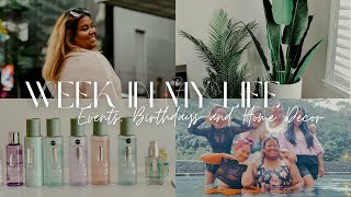 Week In My Life : Events, Birthdays and Home Decor | Ash Edward