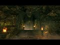 The Orient shelter | Free animated motion background | Cave scenery animation