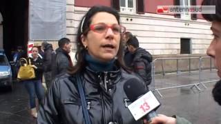 TG 03.02.14 Bari, protestano i senza tetto. No al trasferimento delle famiglie a Taranto