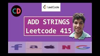 Add Strings | Leetcode 415 | Live coding session
