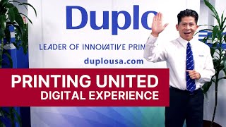 Duplo at the Virtual Printing United 2020