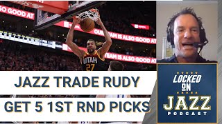 REACTION - Utah Jazz trade  Rudy Gobert to Minnesota TImberwolves for 4 (5) First round picks and…
