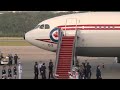 watch again justin trudeau arrives at seoul airport before attending g7 summit