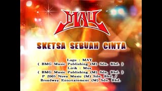 May [ SKETSA SEBUAH CINTA ] Instrumental Karaoke + Lyrics (Live)