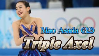 Mao Asada (32) Triple Axel (浅田真央(32) トリプルアクセル)