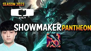 DK Showmaker PANTHEON vs KATARINA Mid - KR Ranked