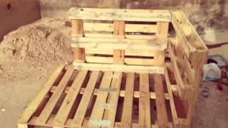 How to build a dog house from pallets