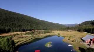 Ultralight aerial of Steve Michael's Ranch