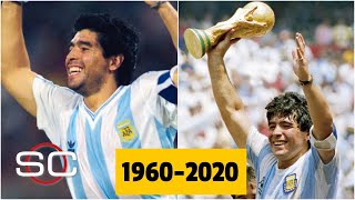 Diego Armando Maradona FALLECIÓ a los 60 años. Murió la leyenda argentina, el D10s. | SportsCenter