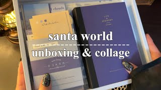 You can decorate as soon as it arrives♡ unboxing \u0026 collage｜Santa world｜unboxing｜no talking