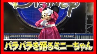 ºoº パラパラを踊るかわいいミニーちゃん　／　TDL　東京ディズニーランド　ベリーベリーミニー　イッツベリーミニー