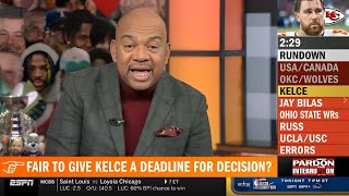 Pardon The Interruption | Travis Kelce’s Deadline Dilemma: Fair or Unfair? | Michael Wilbon