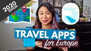20 TRAVEL APPS YOU MUST DOWNLOAD (FOR EUROPE) | Free Genius Travel Apps for iPhone & Android!