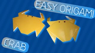 Easy Origami Animals - Crab Origami