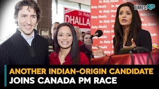 Indian- Origin Ruby Dhalla join’s Canada PM Race