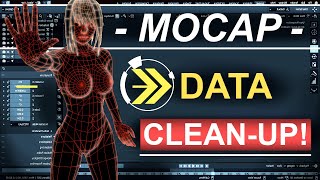 Blender + Kinect (Part 11) - MoCap Animation Clean-UP (In 2 Minutes!!!)