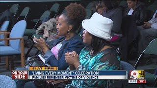 Living memory event held for those who've lost loved ones to violence