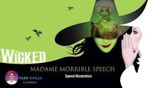 Madame Morrible speech - Speed Illustration