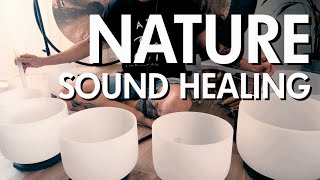 Nature Pure sound meditation with crystal bowls - 10 minutes