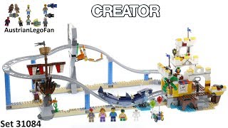 Lego Creator 31084 Pirate Roller Coaster - Lego Speed Build Review