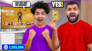 Saying YES To My Little Brother For Fortnite OG SEASON 2! (24 HOURS!)