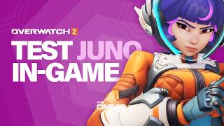 Overwatch 2: A First Look at JUNO's Abilities \u0026 Play Test announced!