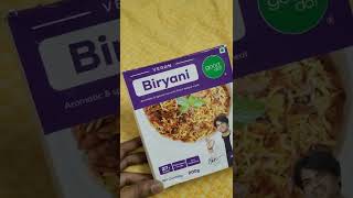 VEGAN/ Plant Based  Biryani from Gooddot - |ProductTALK|