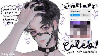 𝜗𝜚 ₊˚tomorrow's catch-22 caleb tainted cuts timelapse !! 【𐙚 ‧₊˚🖇️chill music ✩ ₊˚🎧⊹♡】