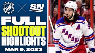 New York Rangers at Montreal Canadiens | FULL Shootout Highlights - March 9, 2023
