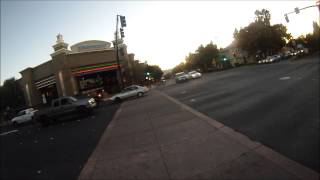 Pedestrian Slaps on car blocking crosswalk 3JWA009