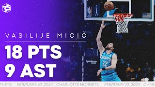 Vasilije Micić Has Career Night in Hornets Debut vs Grizzlies | 2/10/2024