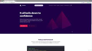 Compare Adonisjs with other Nodejs framework.