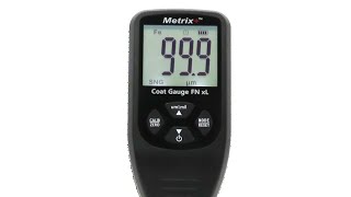 Metrix+ Coat Gauge FNxL DFT Meter | Calibration Guide