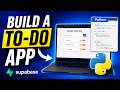 Build a To-Do App with Python, Flask and Supabase | Full CRUD Tutorial Step-by-Step