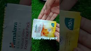 kesar face pack Natural glow at home glowing shiny skin #shorts  #youtubeshorts