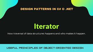 16 Iterator Design Pattern in C#