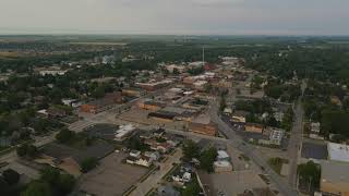 Downtown Sycamore, IL [4K HD Drone Footage]